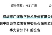 八字详批顶格重罚！*ST广道实控人被终身市场禁入